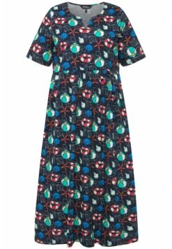 Ulla Popken Sukienka Z Dżerseju - Navy Multi 11 Ulla Popken Sukienka Z Dżerseju - Navy Multi -Lindex 9d8fa7eda8174a7a96a613059b9f9673