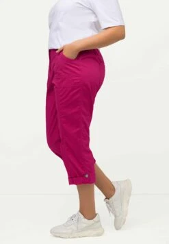 Ulla Popken Spodnie Materiałowe - Fuchsia Pink -Lindex 9d9a7d1dfdd74c79bf0c6703526ed77b