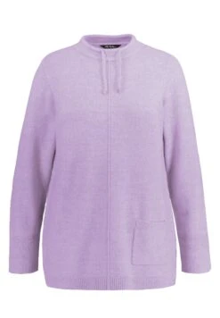 Ulla Popken LANGARM - Sweter - Lichtlavendel 9 Ulla Popken LANGARM - Sweter - Lichtlavendel -Lindex 9f9554175ebc4e159755335544e50154
