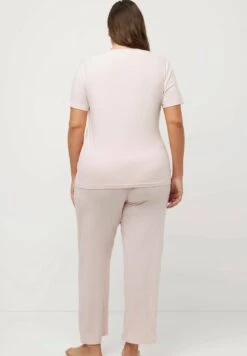 Ulla Popken Piżama - Rose Pâle -Lindex a0b80b7109d5426f9372ef619005e1d0