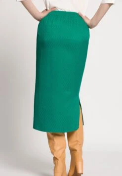 Ulla Popken Spódnica Ołówkowa - Flessengroen -Lindex a22b93ab2e9b48698dadf7e5204b4227