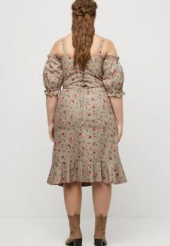 Ulla Popken Sukienka Letnia - Beige Multi 10 Ulla Popken Sukienka Letnia - Beige Multi -Lindex a3bbde3fbe2c4f9ebec7b12ac3be2f77