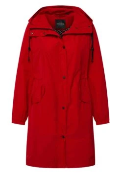 Ulla Popken HYPRAR - Kurtka Przeciwdeszczowa - Salsa -Lindex a4120c3f1bbd42d7ac212323710691a4