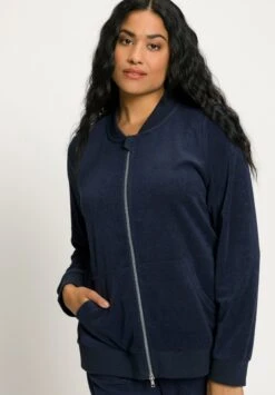 Ulla Popken Bluza Rozpinana - Marine