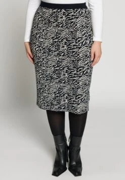 Ulla Popken Spódnica Ołówkowa - Vanille