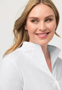 Ulla Popken Koszula - Blanc Neige -Lindex a766e25a0f3c47faa44a8310434a21a5