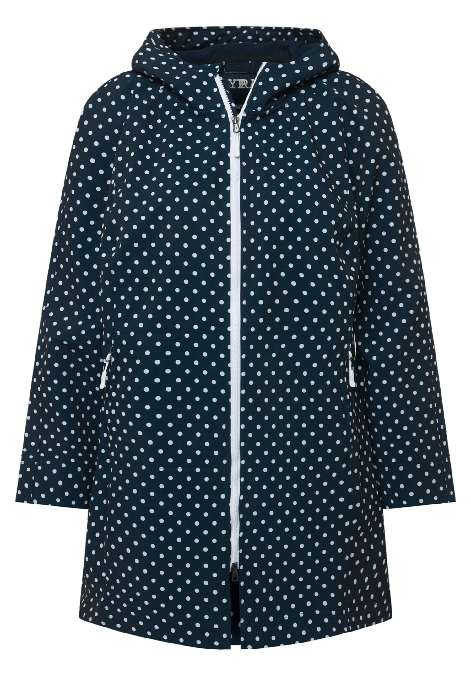 Ulla Popken Kurtka Przeciwdeszczowa - Marine 7 Ulla Popken Kurtka Przeciwdeszczowa - Marine - obrazek 5