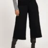 Ulla Popken MARLENE FIT - Jeansy Dzwony - Black