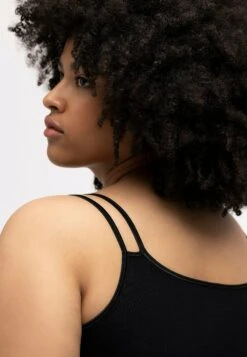 Ulla Popken SPAGHETTITRÄGER OHNE SEITENNÄHTE, DOPPELTE TRÄGER - Podkoszulki - Schwarz 11 Ulla Popken SPAGHETTITRÄGER OHNE SEITENNÄHTE, DOPPELTE TRÄGER - Podkoszulki - Schwarz -Lindex a913a152a7c74ebfbbdd954329073280