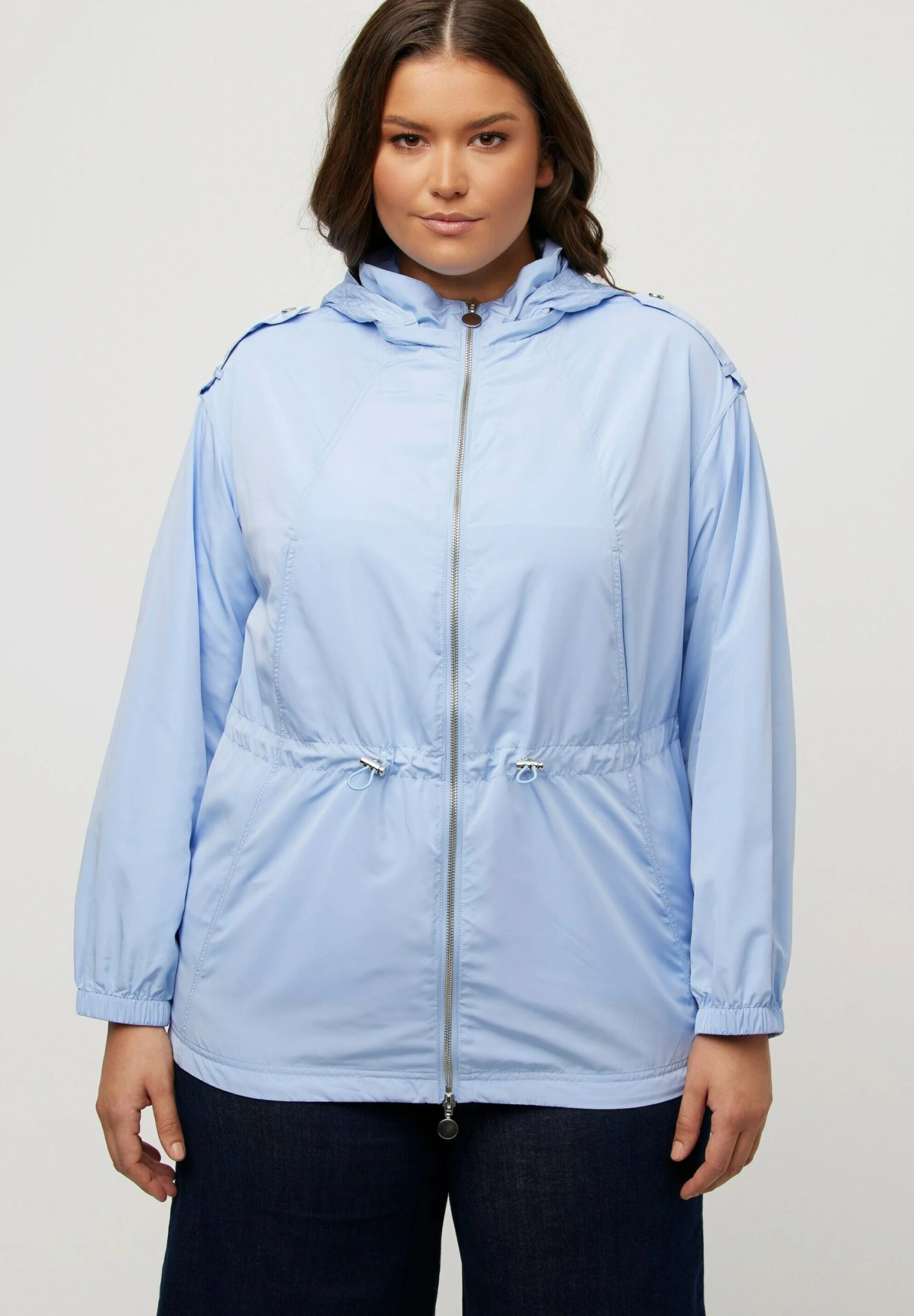 Ulla Popken Kurtka Wiosenna - Lichtblauw 3 Ulla Popken Kurtka Wiosenna - Lichtblauw