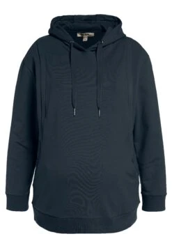 Ulla Popken Bluza Z Kapturem - Marine -Lindex aa273c8566f14c76b359a1cd7373c63d