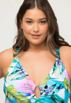 Ulla Popken Kostium Kąpielowy - Turquoise Sombre -Lindex ac92987f6f144998961a82aca967a290