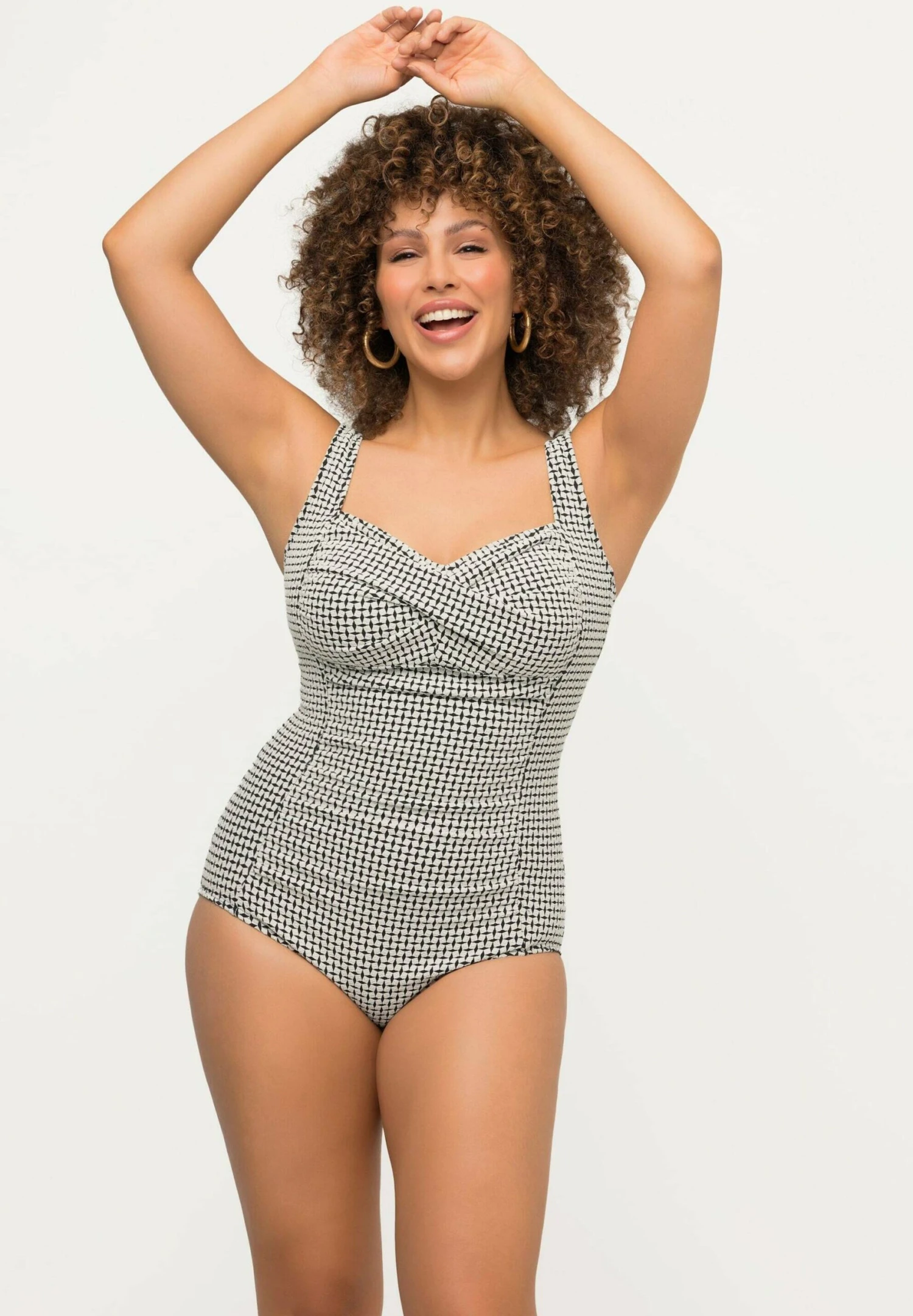 Ulla Popken Kostium Kąpielowy - Black 4 Ulla Popken Kostium Kąpielowy - Black - obrazek 2