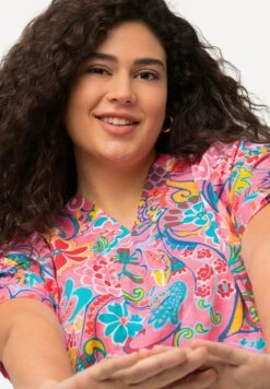 Ulla Popken Bluzka - Soft Pink -Lindex af8f94ac1c834c78be7b51d6c8901d2d