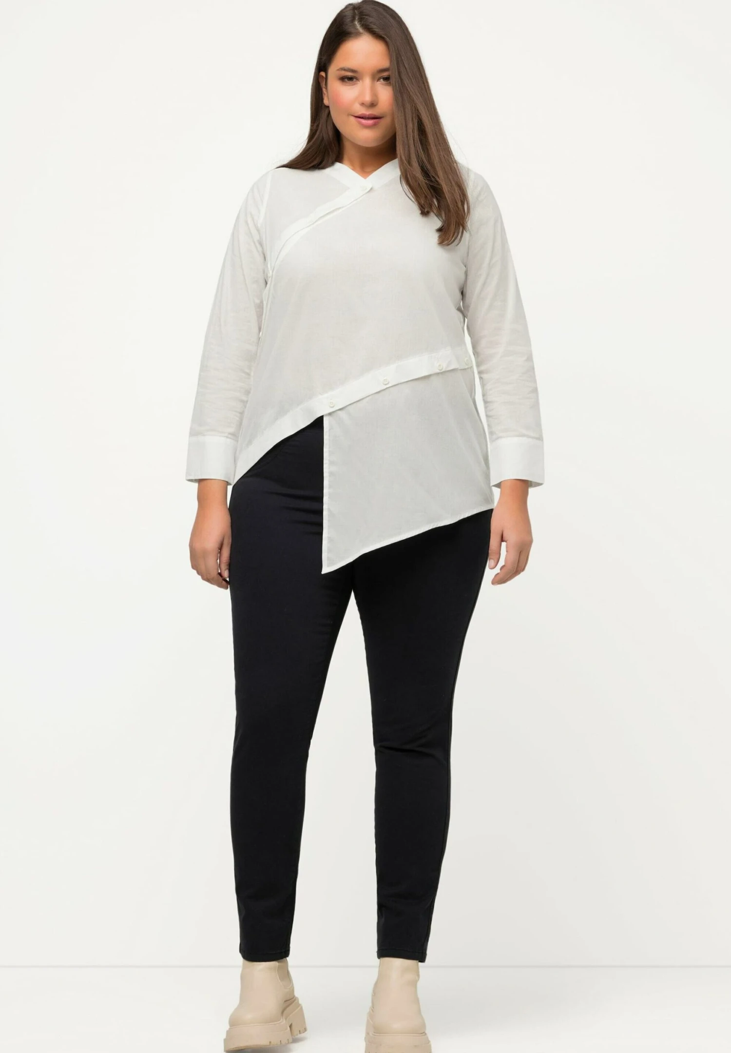 Ulla Popken Bluzka - Off-white 4 Ulla Popken Bluzka - Off-white - obrazek 2