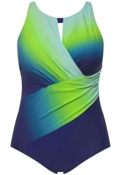 Ulla Popken Kostium Kąpielowy - Indigo -Lindex b08ab2d920a54f27af4ee4a9b759c941