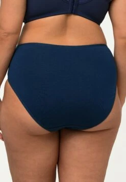 Ulla Popken 4ER-PACK - Figi - Blue Light Blue Black -Lindex b28bb5c5741b41bcb12cdc268379a22e