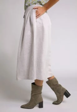 Ulla Popken COMFORT - Spódnica Trapezowa - Dunkelbeige 10 Ulla Popken COMFORT - Spódnica Trapezowa - Dunkelbeige -Lindex b3db20f2d56c422c9c8a4765fc2d376d