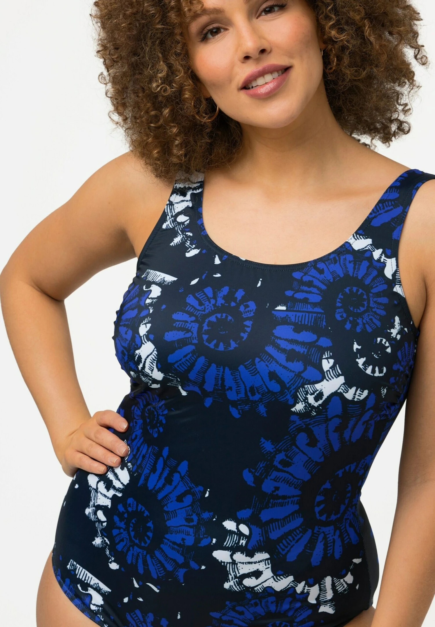 Ulla Popken Kostium Kąpielowy - Marine 5 Ulla Popken Kostium Kąpielowy - Marine - obrazek 3