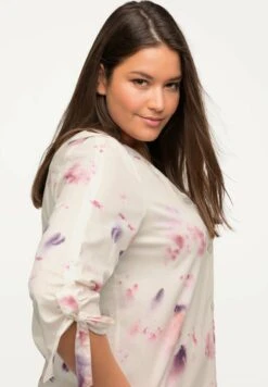 Ulla Popken V-AUSSCHNITT, 3/4-ARM, - Koszula - Popcorn 12 Ulla Popken V-AUSSCHNITT, 3/4-ARM, - Koszula - Popcorn -Lindex b4909d3d5d3b419698f9a5c41ce346de