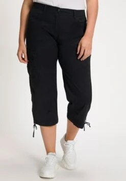 Ulla Popken Bojówki - Schwarz