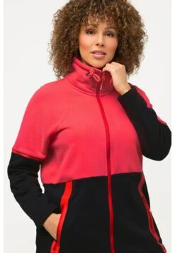 Ulla Popken Kurtka Z Polaru - Rouge Hibiscus -Lindex b50a01181fcb4d85a83eec496a62ac6a