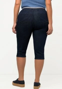 Ulla Popken Szorty Jeansowe - Jean Bleu Foncé -Lindex b6952c675db348bf9a902671f1c13a38