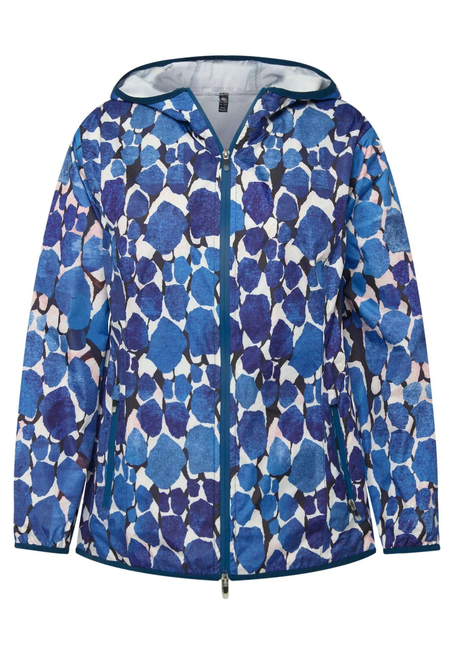 Ulla Popken Kurtka Przeciwdeszczowa - Marine 6 Ulla Popken Kurtka Przeciwdeszczowa - Marine - obrazek 5