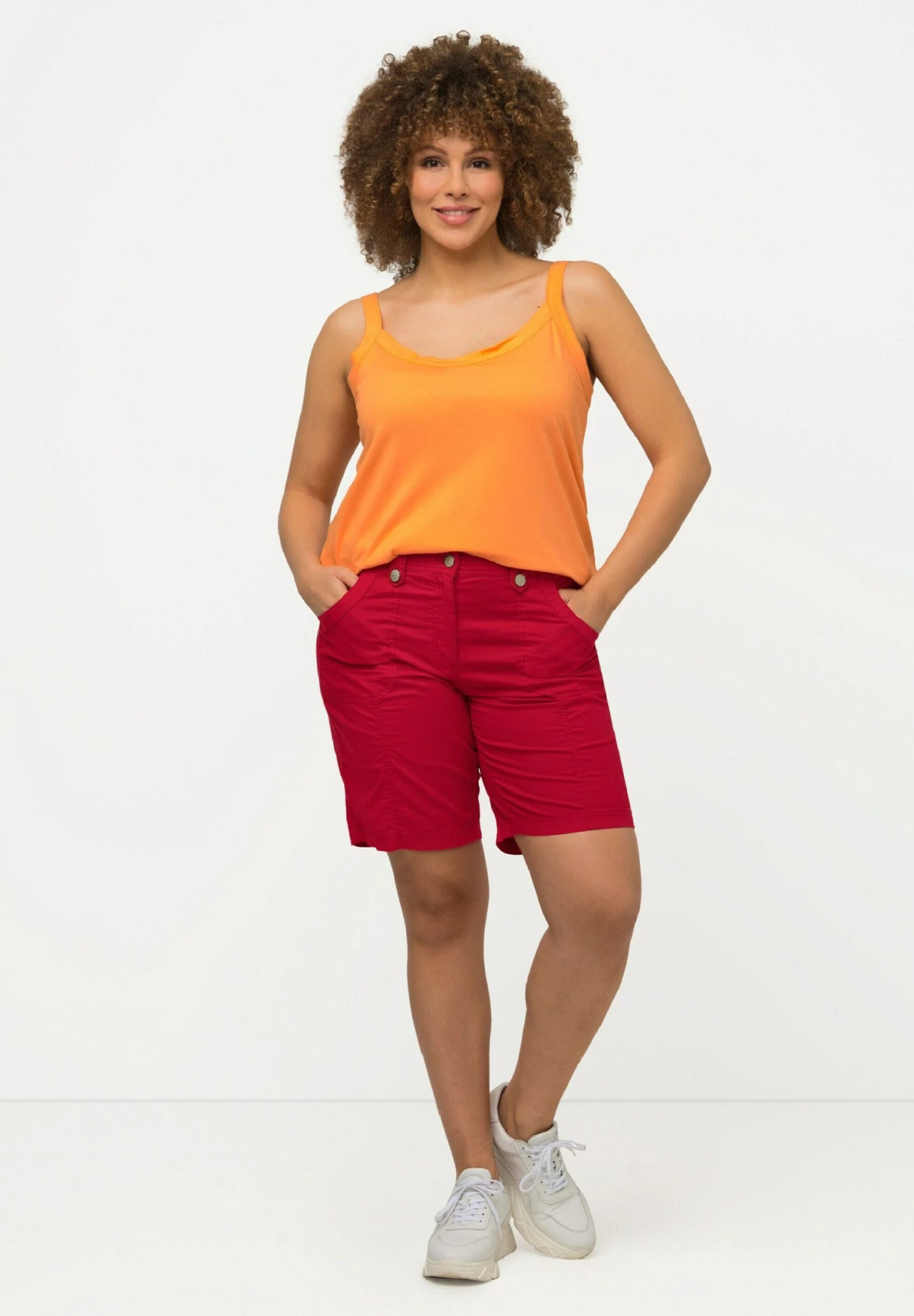 Ulla Popken Szorty - Rouge 4 Ulla Popken Szorty - Rouge - obrazek 2