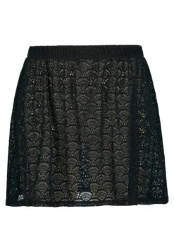 Ulla Popken Spódnica Mini - Schwarz -Lindex b7336efb578d46f49b34d39e8ca1aa32