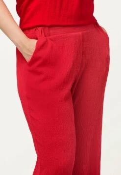 Ulla Popken Spodnie Materiałowe - Salsa Red -Lindex b76dddbcc39f4ecfbf8de422cf65ffb2