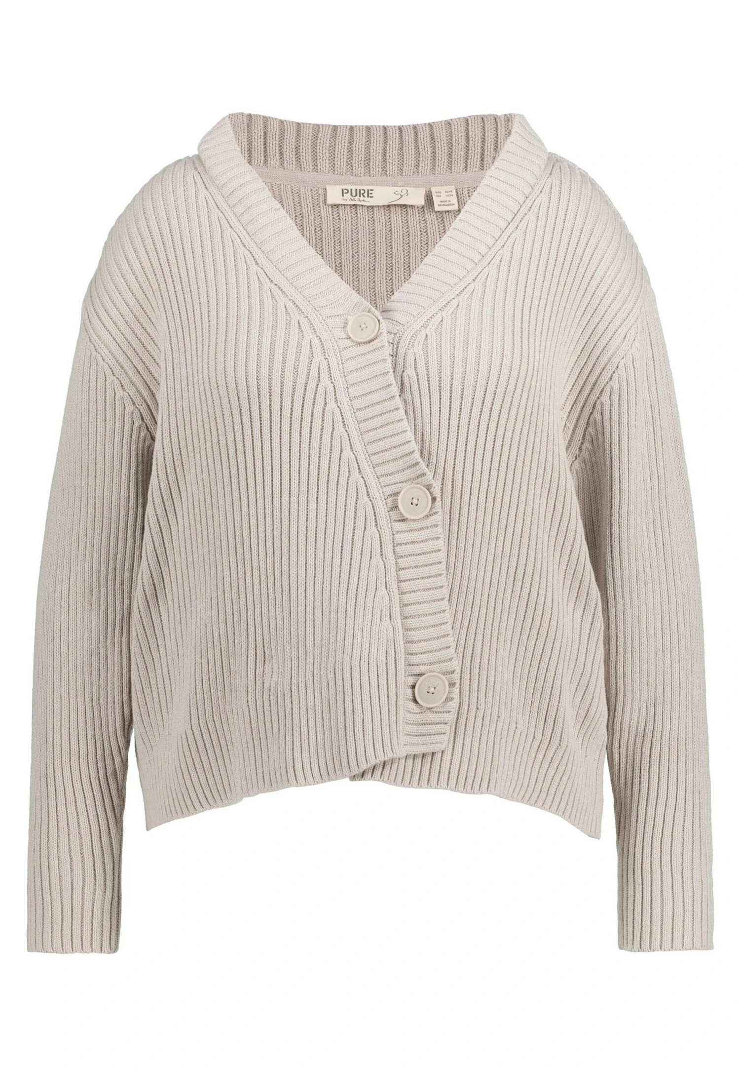 Ulla Popken Kardigan - Crème 6 Ulla Popken Kardigan - Crème - obrazek 4