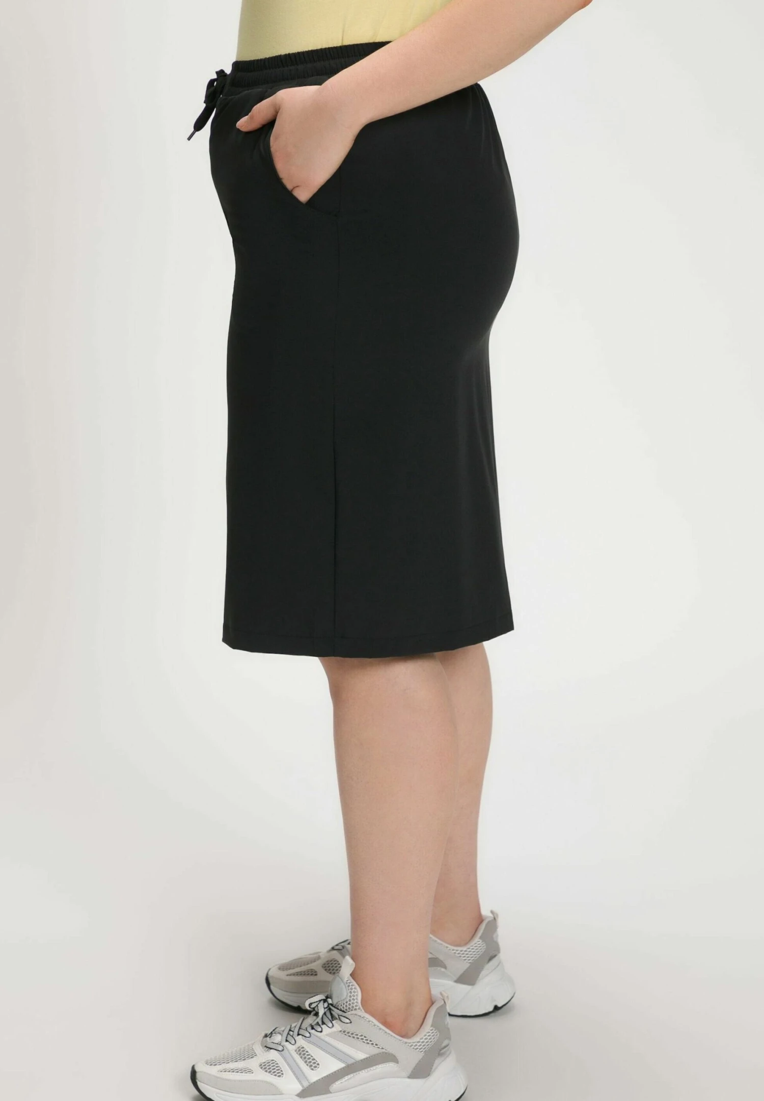 Ulla Popken Spódnica Ołówkowa - Noir 8 Ulla Popken Spódnica Ołówkowa - Noir - obrazek 6