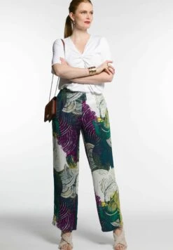 Ulla Popken Spodnie Materiałowe - Tinte -Lindex bb173a55803a41ecb43a7d32a94ce630