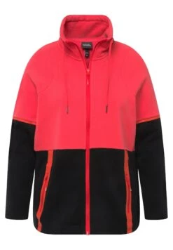 Ulla Popken Kurtka Z Polaru - Rouge Hibiscus -Lindex bc1453086d1841e9ada77ed8fec55292