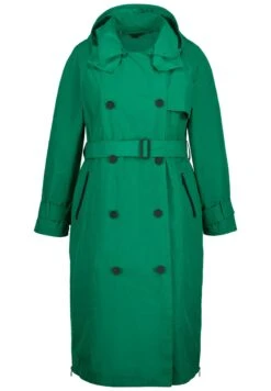 Ulla Popken Prochowiec - Groen -Lindex bc3b0400100542c98668230dd8141400