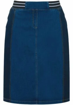Ulla Popken Spódnica Jeansowa - Bleu Denim -Lindex be30727a373047f183151dd012364e90