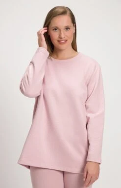 Ulla Popken Bluza - Vieux Rose Clair