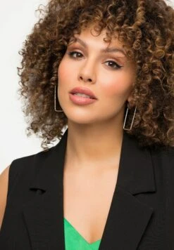 Ulla Popken Kamizelka - Zwart -Lindex c14cc0219cb048b7b9c1e01dbaae093c