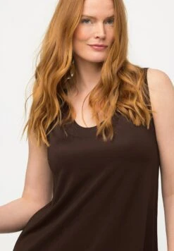 Ulla Popken Top - Marron Pin -Lindex c280973b2fa747bba9343925354c346f