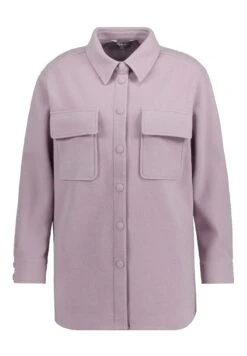 Ulla Popken Krótki Płaszcz - Opalflieder -Lindex c2cf6f67fe0d474b8f15bcaa54ebc143