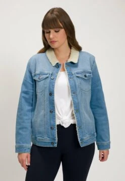 Ulla Popken Kurtka Jeansowa - Bleu Denim