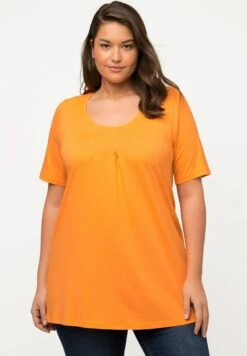 Ulla Popken T-shirt Basic - Cantaloupe Orange