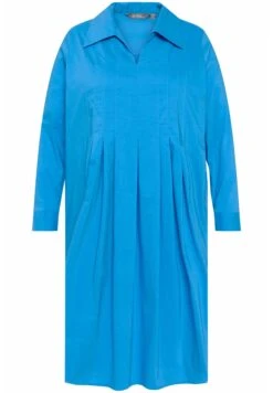 Ulla Popken 3/4-MOUWEN - Sukienka Letnia - Staal Blauw -Lindex c4c65a074de64f23b57c271f694ed5f9