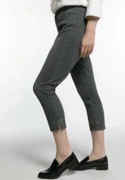 Ulla Popken Jegginsy - Hellgrau -Lindex c58f6cd498094785b507cbbb05f8faf6