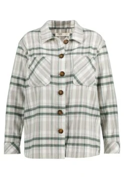 Ulla Popken Kurtka Wiosenna - Olive Foncé -Lindex c6f1d648b3d54ebda113eac9e489648e