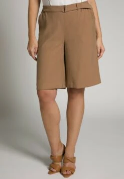 Ulla Popken Szorty - Hellbraun