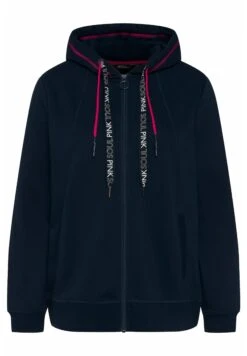 Ulla Popken Bluza Rozpinana - Navy Blue -Lindex c77487c774c6417aa7e75830aef93dd7