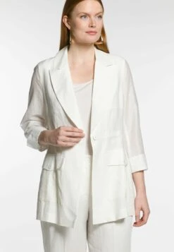 Ulla Popken Żakiet - Schneeweiß -Lindex c7f5ab258b004c46889e9d07f6b3b9c9