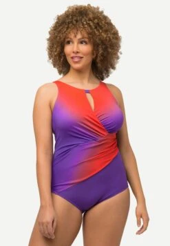 Ulla Popken Kostium Kąpielowy - Paars